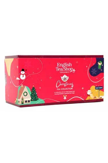 ETS 6 Xmas Tree Collection Red -karácsonyi manóházas bio teaválogatás - újdonság