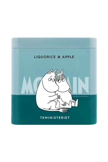 MOOMIN Alma Édesgyökér Fémdobozos szálas tea-újdonság