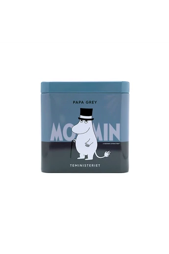 MOOMIN Papa Grey tea Fémdobozos szálas tea