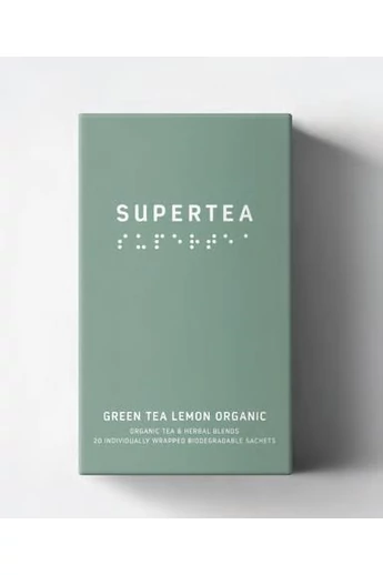 SUPERTEA Zöld tea Citrom bio tea