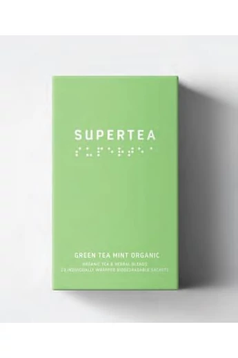 SUPERTEA Zöld tea Menta bio tea 