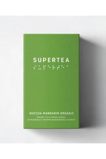 SUPERTEA Matcha Mandarin bio tea