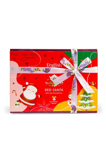 ETS 12 Xmas Tea Collection &quot;Red Santa&quot; bio teaválogatás