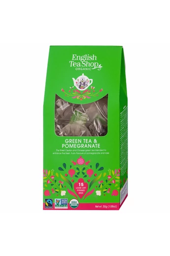 ETS 15 Zöld Tea Gránátalma bio tea-új
