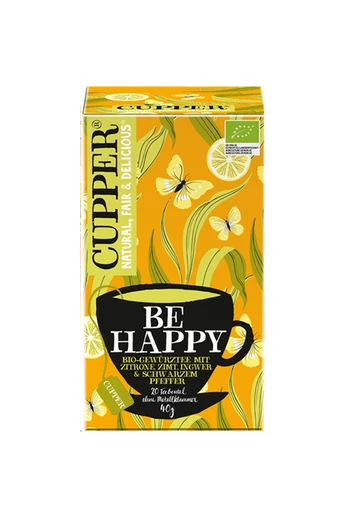 CUPPER Be Happy bio tea