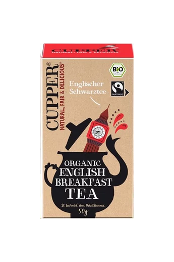 CUPPER English Breakfast Fairtrade &amp; bio tea