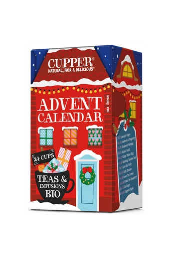 CUPPER Adventi kalendárium fileteres bio teaválogatás 2025