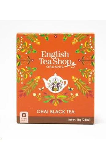 ETS 8 Fekete Chai bio tea-új