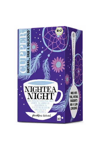 CUPPER Nightea Night bio tea -új
