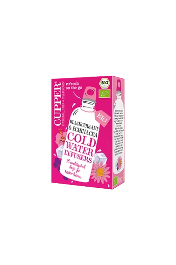 CUPPER COLD BREW - Feketeribizli &amp; Echinácea nyári bio tea - új