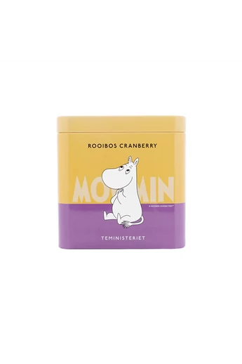 MOOMIN Rooibos Áfonya tea Fémdobozos szálas tea