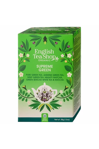 ETS 20 Supreme Zöld bio tea