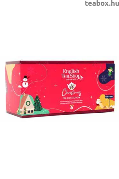 ETS 6 Xmas Tree Collection Red -karácsonyi manóházas bio teaválogatás - újdonság