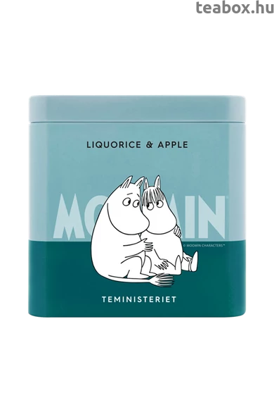 MOOMIN Alma Édesgyökér Fémdobozos szálas tea-újdonság