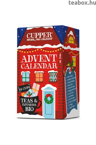 CUPPER Adventi kalendárium fileteres bio teaválogatás 2025