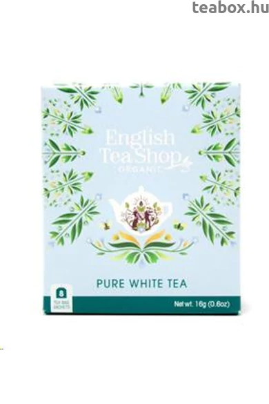 ETS 8 Fehér bio tea - új
