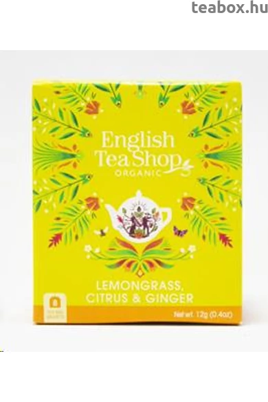 ETS 8 Citromfű Gyömbér Citrus bio tea-új
