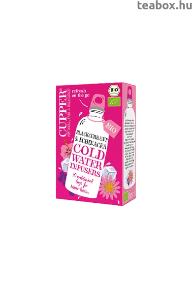 CUPPER COLD BREW - Feketeribizli & Echinácea nyári bio tea - új
