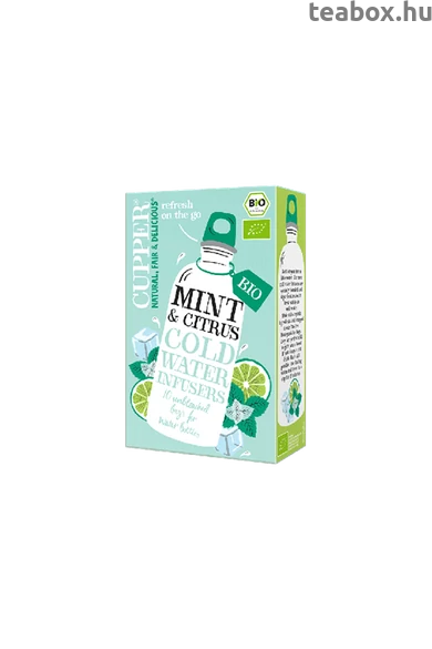 CUPPER COLD BREW - Menta & Citrus nyári bio tea -új