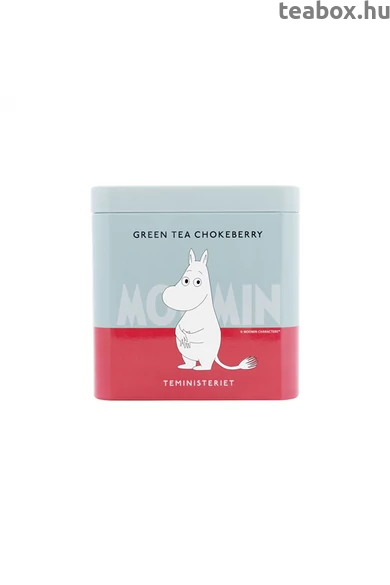 MOOMIN Zöld tea Mézalmácska Fémdobozos szálas tea