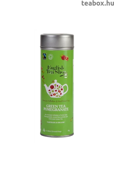 ETS 15 Zöld bio tea Gránátalmás