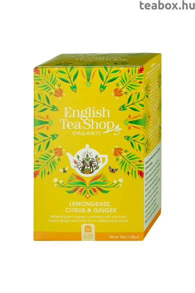 ETS 20 Citromfű Gyömbér & Citrus bio tea