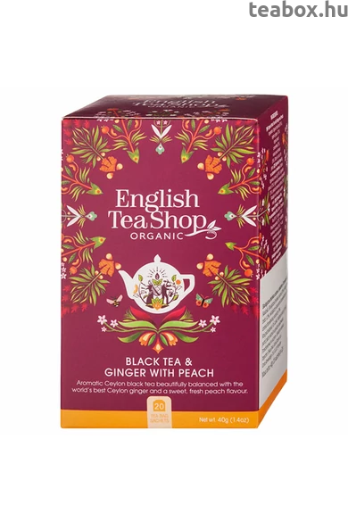 ETS 20 Gyömbér & Barack bio tea