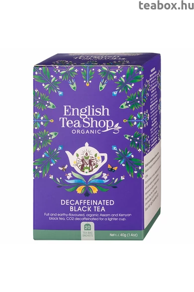 ETS 20 Koffeinmentes Breakfast fekete bio tea