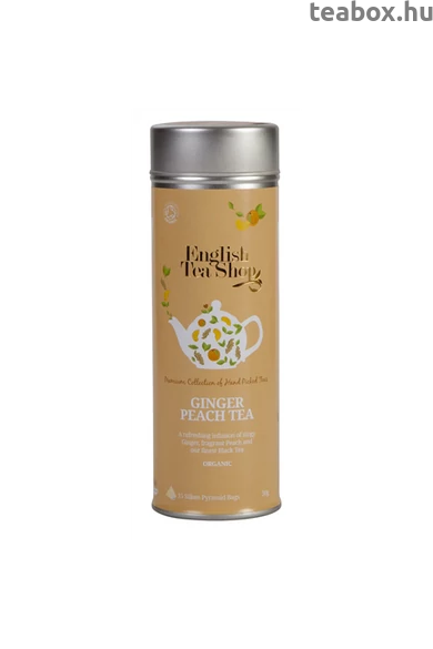 ETS 15 Gyömbér & Barack bio tea