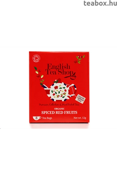 ETS 8 Fűszeres Pirosgyümölcs bio tea