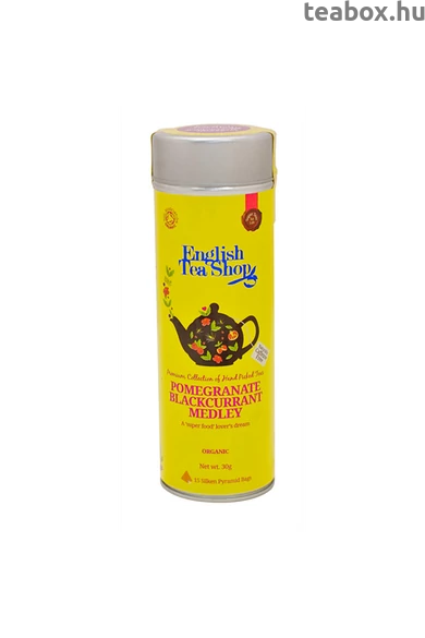 ETS 15 Gránátalma & Feketeribizli bio tea