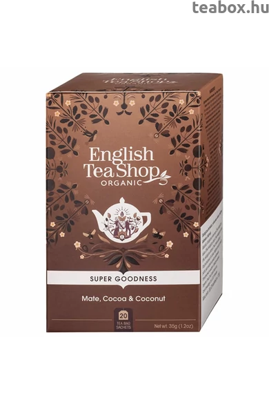 ETS 20 Mate bio tea kakaóval és kókusszal