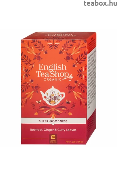 ETS 20 Cékla, gyömbér curry levelek bio tea 