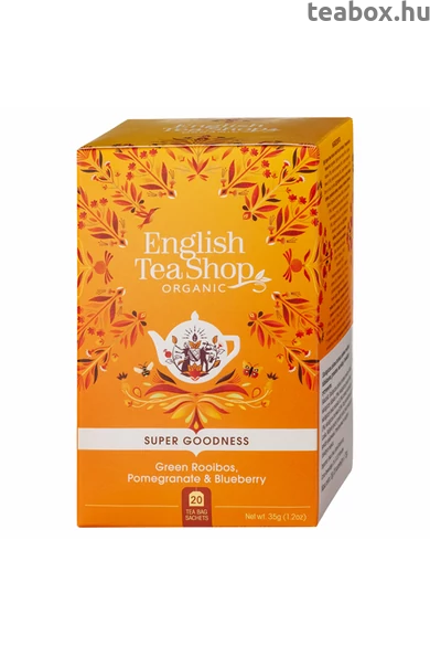 ETS 20 Zöld rooibos bio tea, gránátalmával és áfonyával