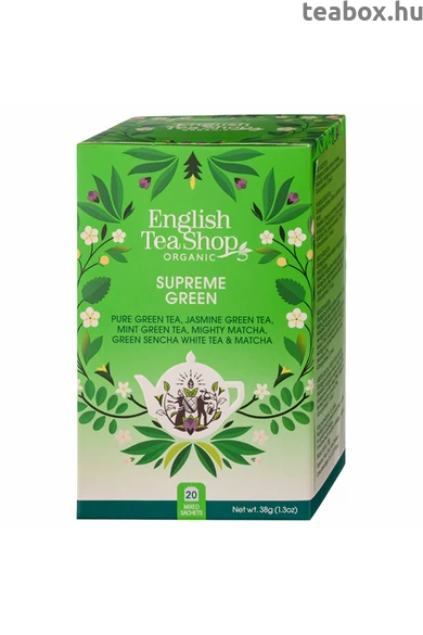 ETS 20 Supreme Zöld bio tea