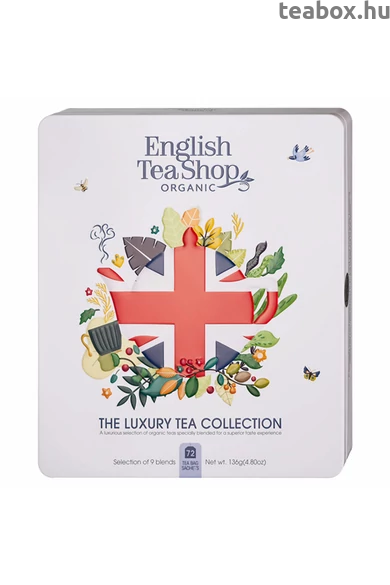 ETS 72 Fémdobozos Luxury Union Jack bio teaválogatás_új